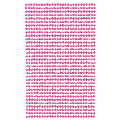 Picture of JUNIOR ADHESIVE ZIRCONS PINK